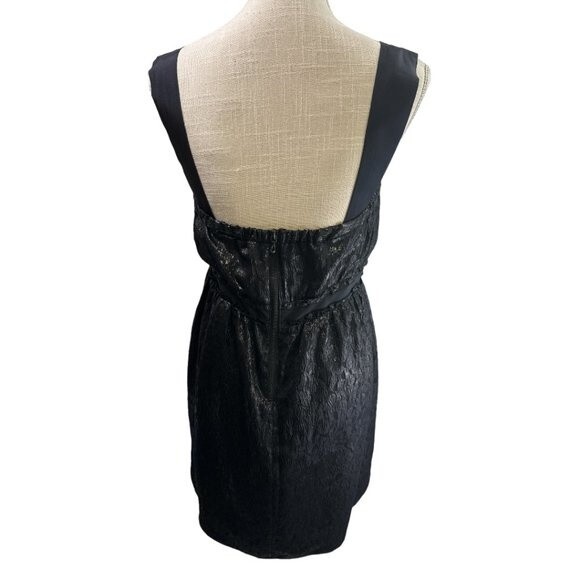 M Missoni Black Silk Blend Metallic Mini Dress Size US 8 NWT Glam Fairy - Picture 2 of 13